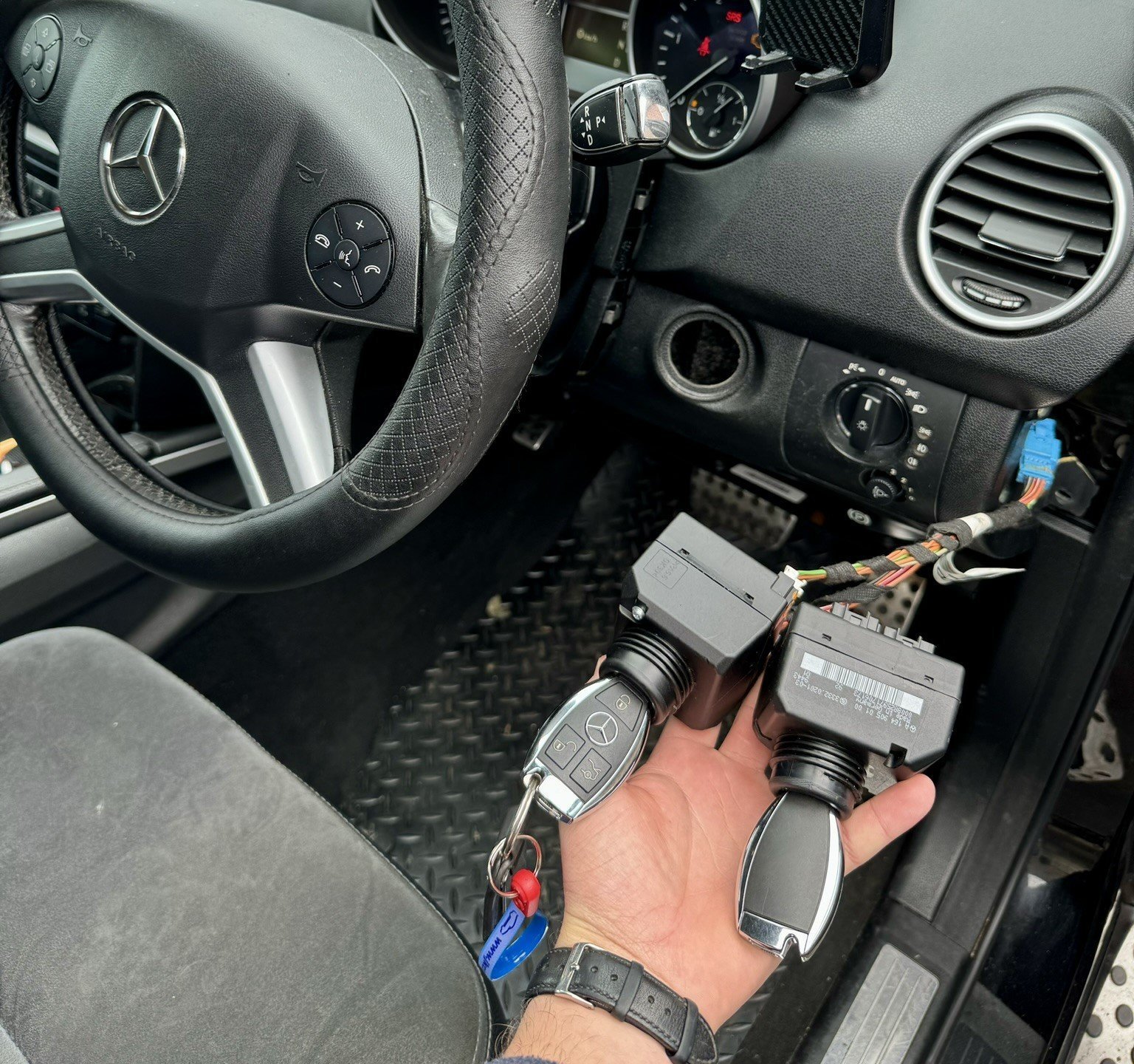 Mercedes ignition switch repair